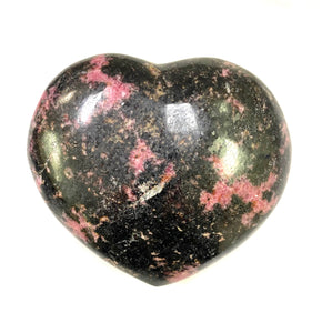 Rhodonite Heart 4” - Lighten Up Shop