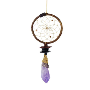 Amethyst Point Twig Dreamcatcher - Lighten Up Shop