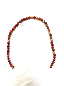 Poppy Jasper Bead Strand - Lighten Up Shop