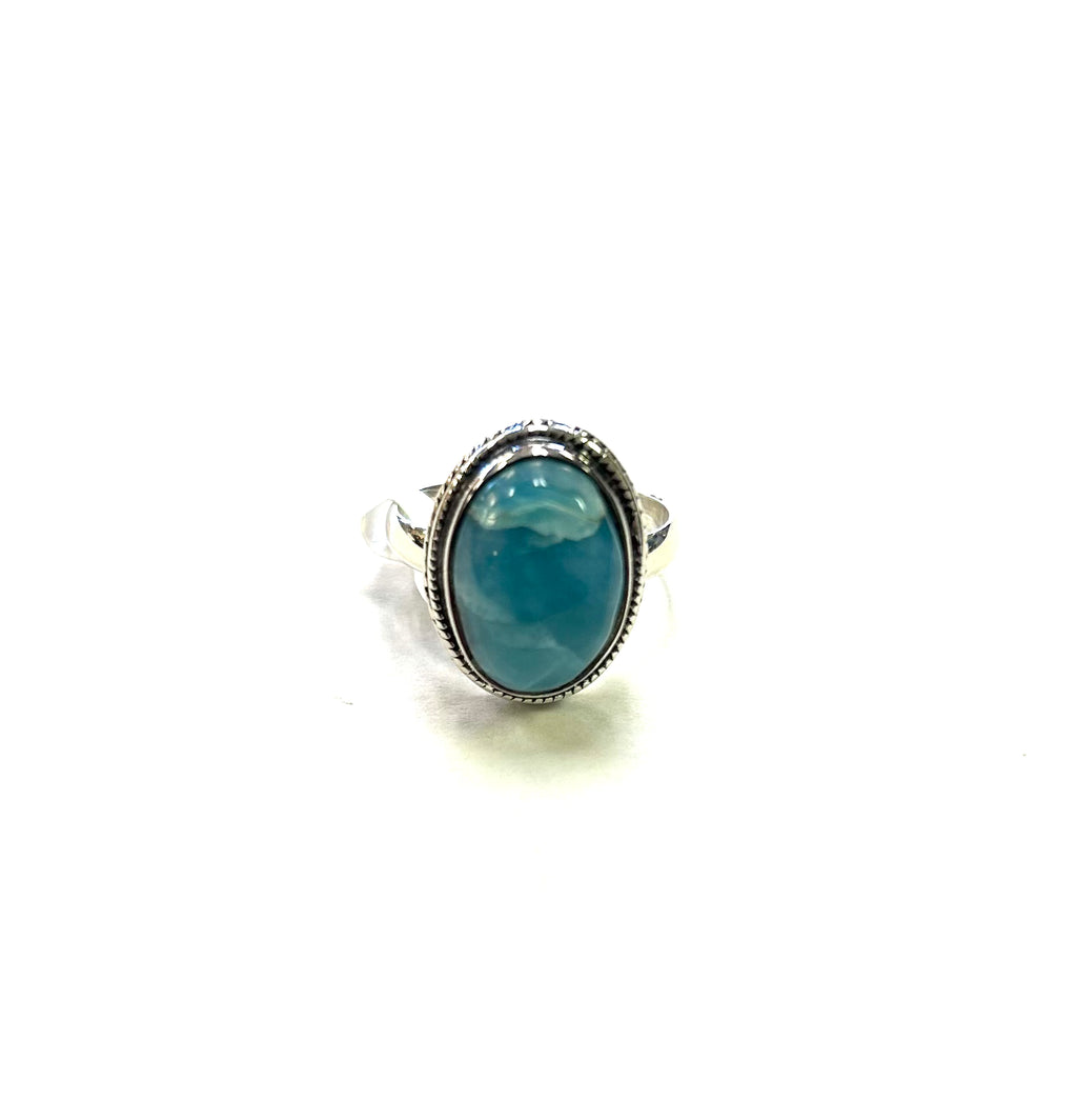 Larimar Ring(60) - Lighten Up Shop