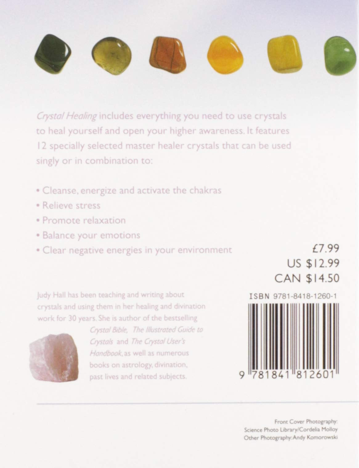 Crystal Healing -Judy Hall - Lighten Up Shop