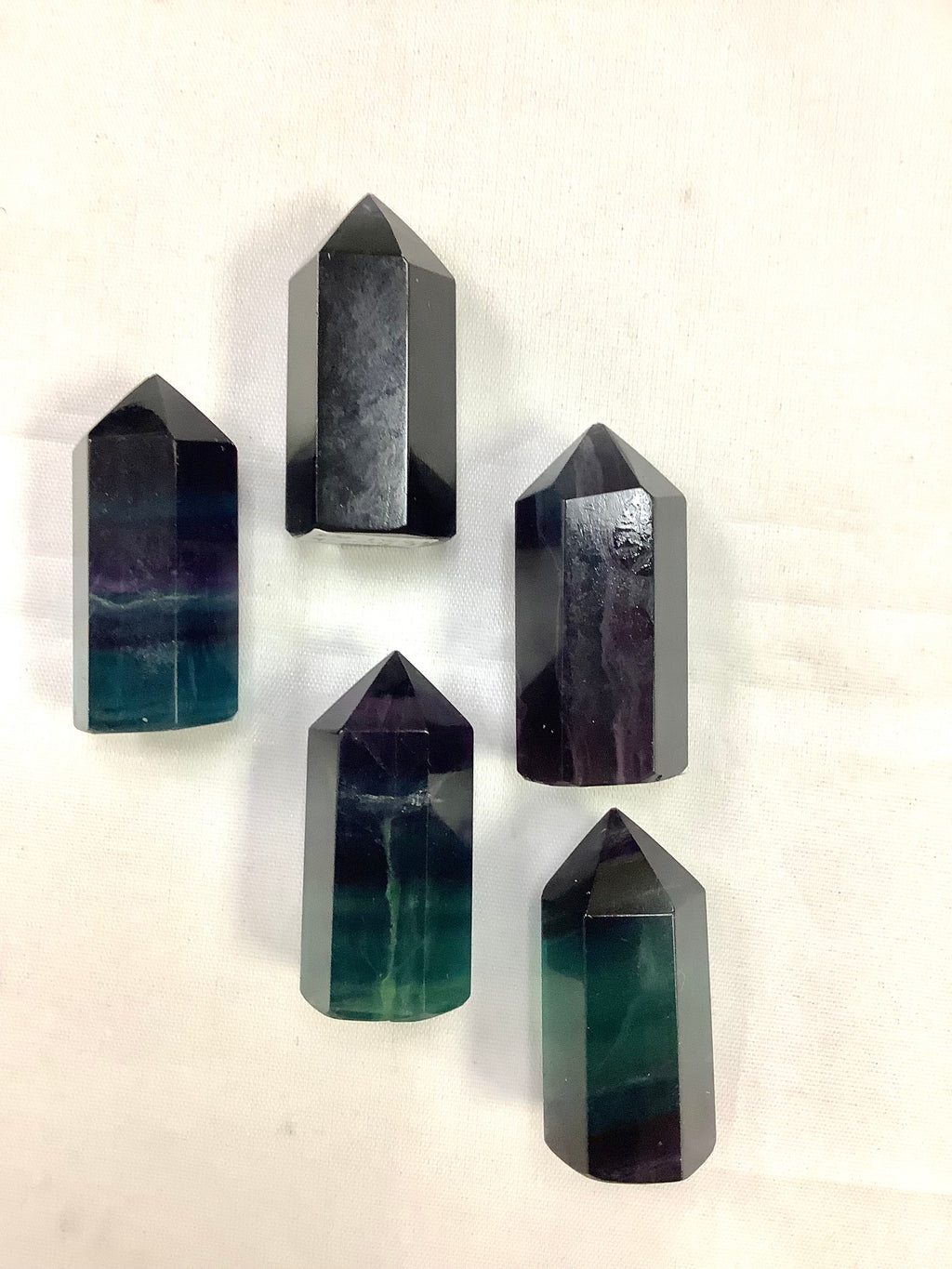 Fluorite Point (1.5”)ea - Lighten Up Shop