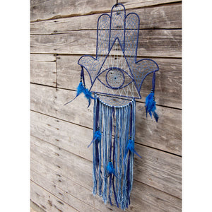 Hamsa Dreamcatcher Wall Hanging - Lighten Up Shop